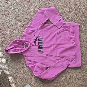PUMA MISSES JUNIOR HOODIE SIZE M. LIGHT PURPLE NWT